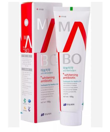 Korean toothpaste with antibiotic