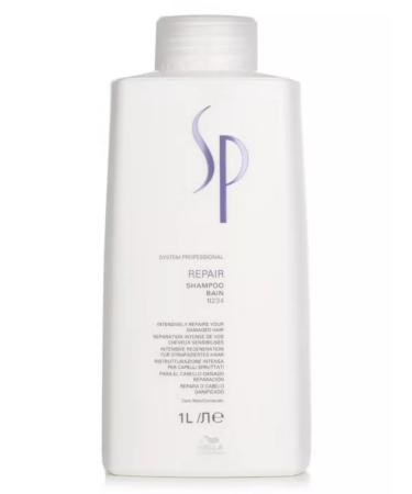Wella Professional Sp Repair Shampoo Shampoo Restoring 1 liter