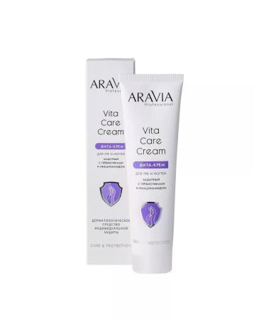 ARAVIA Hand and nail cream with prebiotics and niacinamide 100 ml