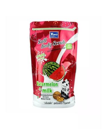 Siam Yoko Salt scrub for body with watermelon and milk proteins