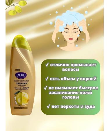 DURU Hair shampoo restoring 1500 ml - Buy Online on GoSupps.com