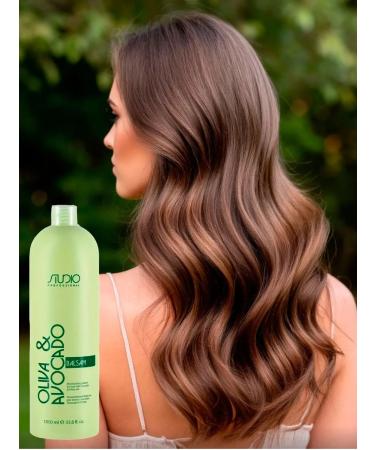 Kapous Balm air conditioning Capus Oliva and avocado 1000 ml - Buy Online on GoSupps.com