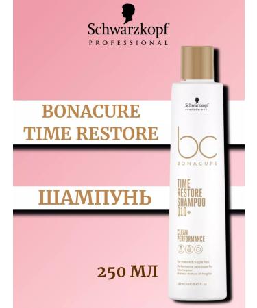 Schwarzkopf Professional Schwarzkopf BC Time Restore Shampoo 250ml