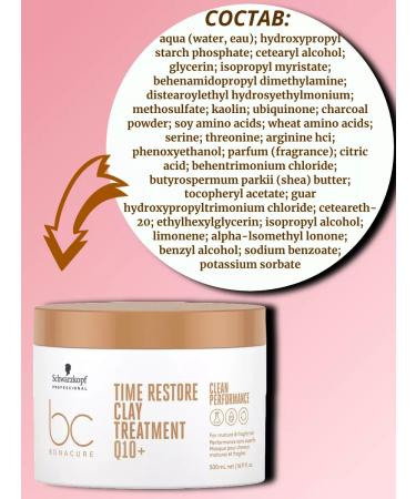 Schwarzkopf Professional Schwarzkopf BC Time Restore Mask Renaissance 500ml - Buy Online on GoSupps.com