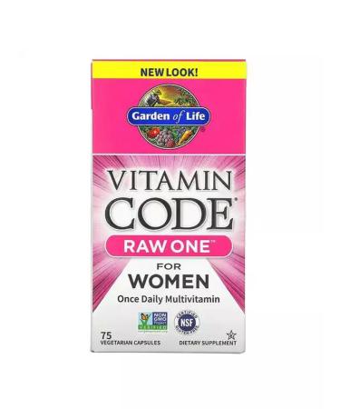 Garden of Life Multivitamins Women 75 vegetarian capsules