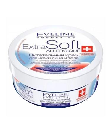 Eveline Cosmetics Face and body cream for sensitive skin nutrition 200ml