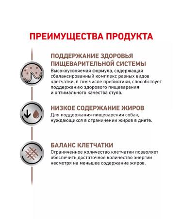 ROYAL CANIN Dry gastrointestinal low fat food of small dogs 1 kg 2 pcs - Buy Online on GoSupps.com