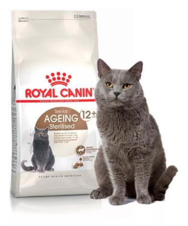 ROYAL CANIN Dry food for sterilized cats 12+ years 2 kg 6 pcs - Buy Online on GoSupps.com