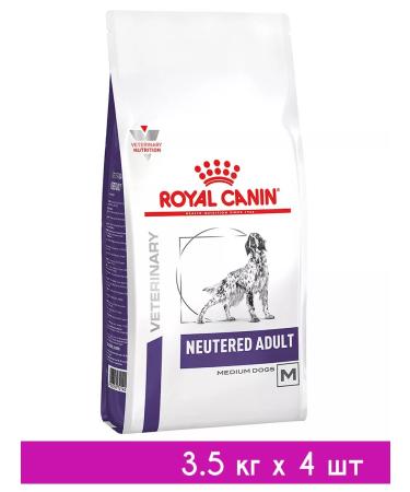 ROYAL CANIN Feeding dry neuthed sterilized medium dogs 3.5 kg 4pcs
