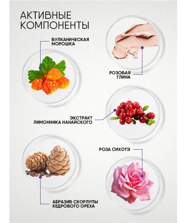 Natura Siberica Face mask scrub doctor Taiga 100ml - Buy Online on GoSupps.com