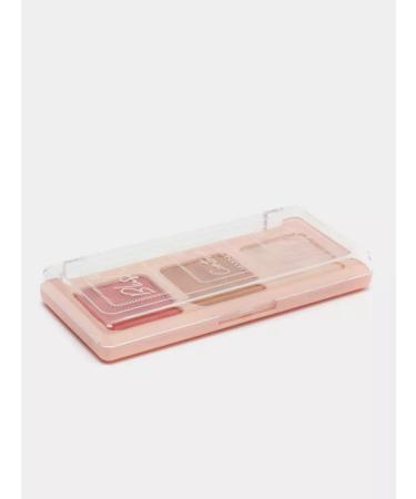 Sevencool Palette 3 in 1 highlighter blush sculptor #02 - Buy Online on GoSupps.com