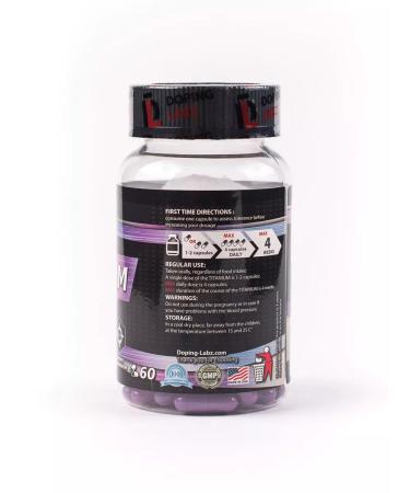 Doping Labz Titanium pre -training complex. 60 capsules - Buy Online on GoSupps.com