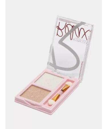 Sevencool Highlighter for the face dry in two shades tone 01