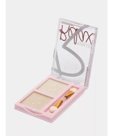 Sevencool Highlighter for the face dry in two shades tone 03