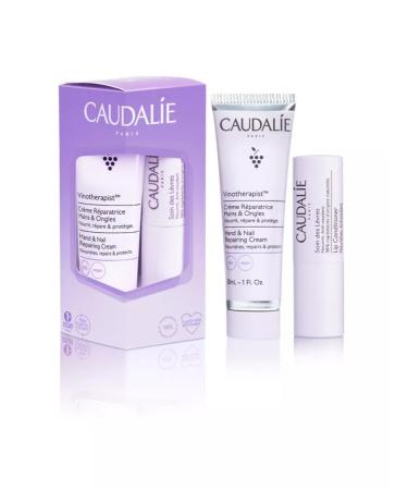 CAUDALIE Set of hand cream 30 ml and lip balm 4.5 g - Buy Online on GoSupps.com