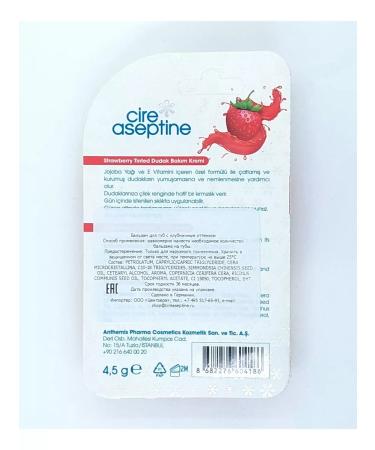 Cire Aseptine Strawberry Lip Balm - Buy Online on GoSupps.com