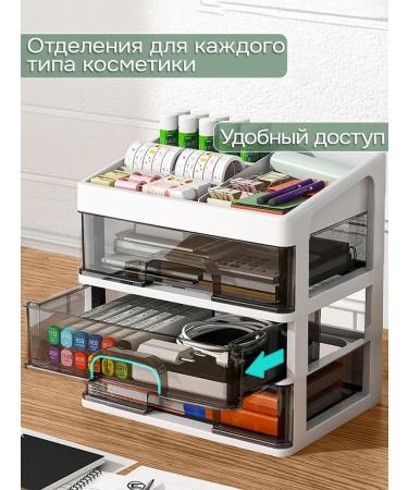 Organizer for cosmetics and storage of little things on the table - Buy Online on GoSupps.com