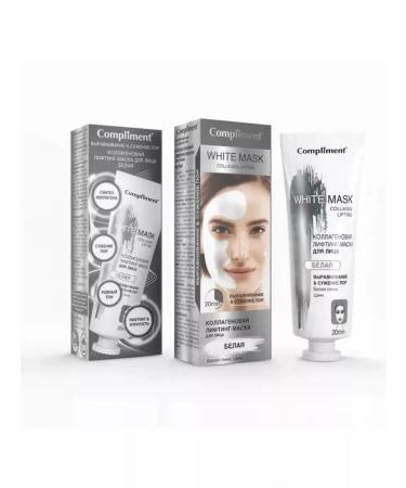 Compliment White Mask Face Collagen Lifting 80ml