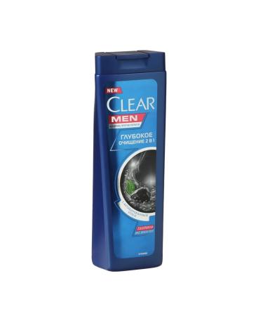 clear Shampoo against dandruff for men deep purification 2B1
