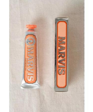 Whitening toothpaste Marvis "Mint and Ginger" 85 ml - Buy Online on GoSupps.com