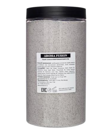 AROMA FUSION Body scrub anti -cellulite salt Moroccan spa 1kg - Buy Online on GoSupps.com