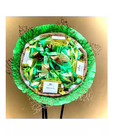 Tea and coffee territory Sweet bouquet of tea coffee nuts and chocolate - Buy Online on GoSupps.com