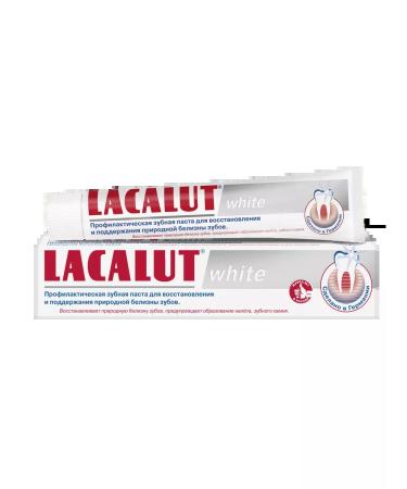 LACALUT White paste 75 ml - Buy Online on GoSupps.com