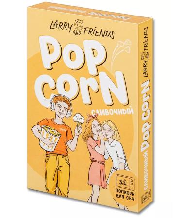 Larry and Friends Popcorn for microwave microwaves grains 5 tastes 85 g - Buy Online on GoSupps.com