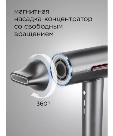 REDMOND Hair hair dryer professional HD1700 gray - Buy Online on GoSupps.com