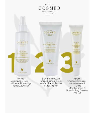 Cosmed Cosmeceuticals Moisturizing Mineral Mineral Day to Day 200 ml - Buy Online on GoSupps.com