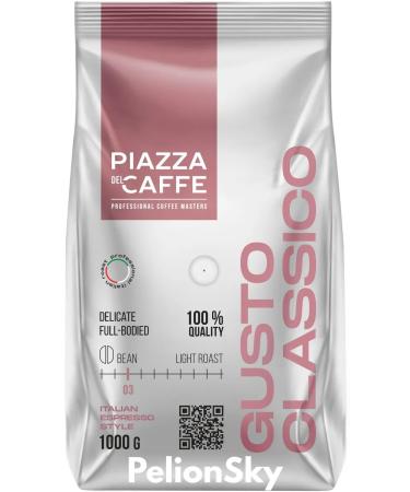 Piazza del Caffe Coffee in grains Piazza del cafe Gusto Classico 1kg (1000g)
