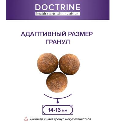 DOCTRINE Dry food for dogs with white fish 3 kg - Buy Online on GoSupps.com