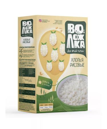 Volozhka Flakes Hercules oat bran rice 3pcs 400g - Buy Online on GoSupps.com