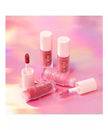 Focallure Facial blush liquid Hangover Red Wine Blusher tone B02 - Buy Online on GoSupps.com