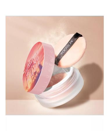 Focallure Facial powder matting crumbly tone 03 peach - Buy Online on GoSupps.com