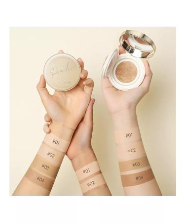 Focallure Tonal face cream matte cushon tone 104 warm tan - Buy Online on GoSupps.com