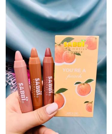 Lipstick lip pencil matte cream peach