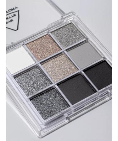 koia beauty Eye shadows gray shiny palette - Buy Online on GoSupps.com