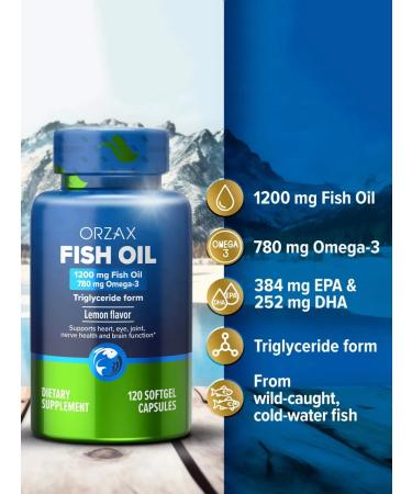 Orzax Omega 3 Fisheries Premium T rkiye - Buy Online on GoSupps.com