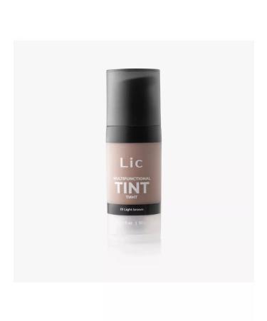 Lic Eyebrow Tint Gel 01 Light Brown 12ml - Buy Online on GoSupps.com