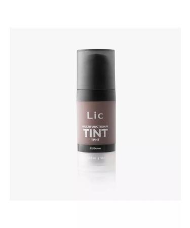 Lic Eyebrow Tint gel 02 Brown 12ml - Buy Online on GoSupps.com