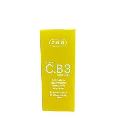 Ziaja Night face cream with vitamin C and niacinamide 50 ml - Buy Online on GoSupps.com