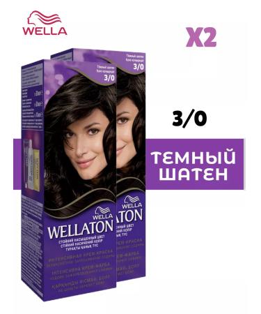 WellaTON Cream-color tone dark brown-haired 3 0 220 ml