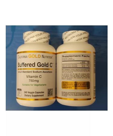 California Gold Nutrition Vitamin C buffer - Buy Online on GoSupps.com