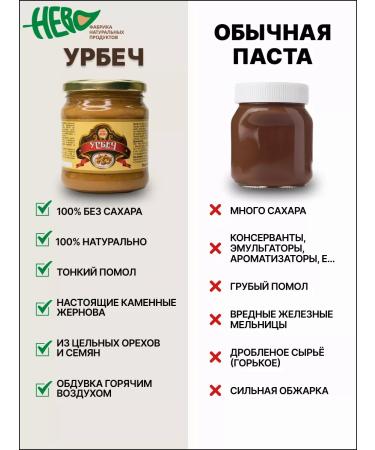 NEVO Urbech from brown flax Dagestan - Buy Online on GoSupps.com