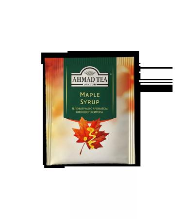 Ahmad Tea Green tea "Maple Syrup" 2pcs x 25 packets. Maple syrup - Buy Online on GoSupps.com