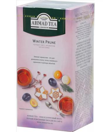Ahmad Tea Black tea "Winter Prune" 2pcs of 25 packets. Prunes - Buy Online on GoSupps.com