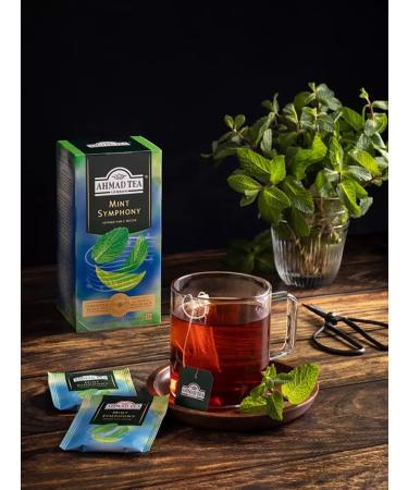 Ahmad Tea Black tea "Mint Symphony" 2pcs of 25 packets. Mint symphony - Buy Online on GoSupps.com
