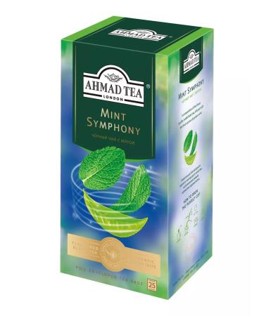 Ahmad Tea Black tea "Mint Symphony" 2pcs of 25 packets. Mint symphony - Buy Online on GoSupps.com
