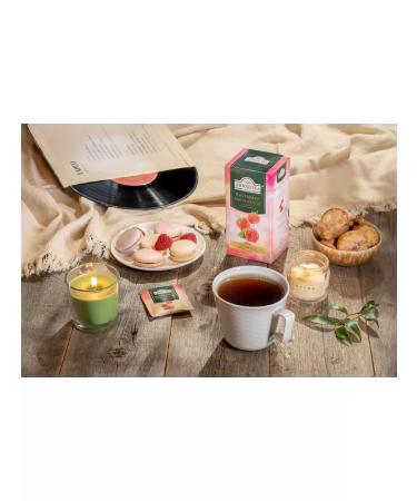 Ahmad Tea Black tea "Raspberry Indulgence" 2pcs x 25 packets. Raspberry - Buy Online on GoSupps.com